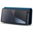 DG.MING Sony Xperia 10 VI 2-in-1 wallet case - Blue Online Hot Sale