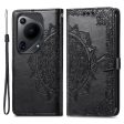 Mandala Huawei Pura 70 Ultra leather case - Black Online Hot Sale