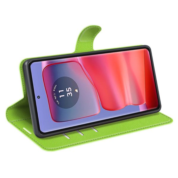 Classic Motorola Edge 50 Pro flip case - Green Discount