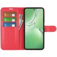 Classic OnePlus Nord CE4   Oppo K12 flip case - Red Discount