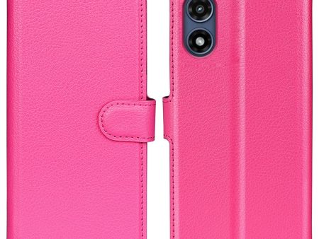 Classic Motorola Moto G Play (2024) flip case - Rose Fashion