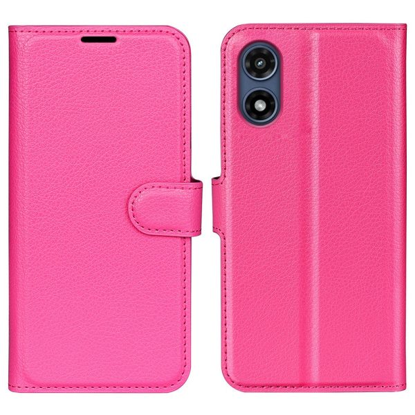 Classic Motorola Moto G Play (2024) flip case - Rose Fashion