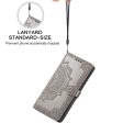 Mandala Huawei Pura 70 Pro   Huawei Pura 70 Pro Plus leather case - Grey Online now