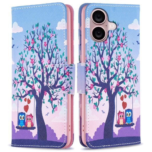 Wonderland iPhone 16 Plus flip case - Two Owls For Cheap