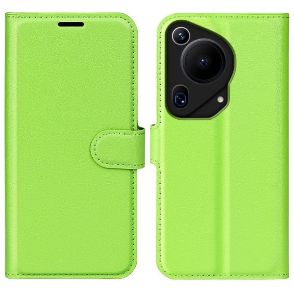 Classic Huawei Pura 70 Ultra flip case - Green For Cheap