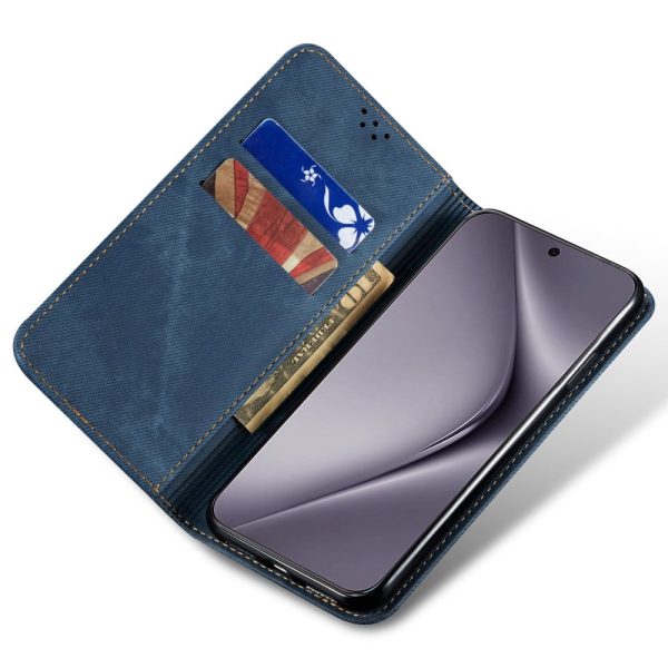 Jeans Huawei Pura 70 flip case - Blue on Sale