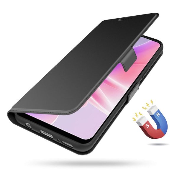 Smooth and thin premium iPhone 16 Pro Max leather case - Black Online