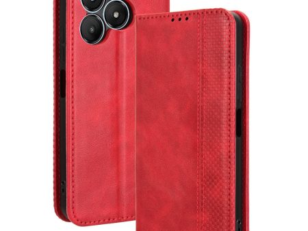 Bofink Vintage Wiko T20 leather case - Red Cheap