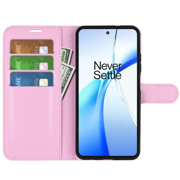 Classic OnePlus Ace 3V flip case - Pink Discount