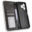 Bofink Vintage Wiko T20 leather case - Black Fashion