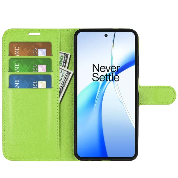 Classic OnePlus Ace 3V flip case - Green Online Sale