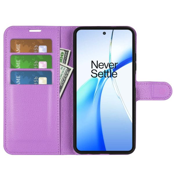 Classic OnePlus Ace 3V flip case - Purple Hot on Sale