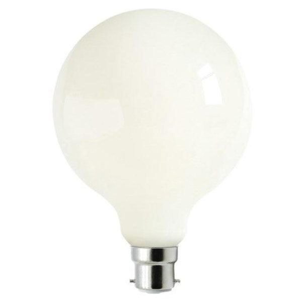 8w LED E27, B22 G125 Globe Warm White 2700k, Daylight 6000k Dimmable Fashion