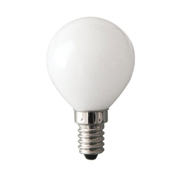 4w LED E14 Fancy Round Globe Warm White 2700k Dimmable on Sale